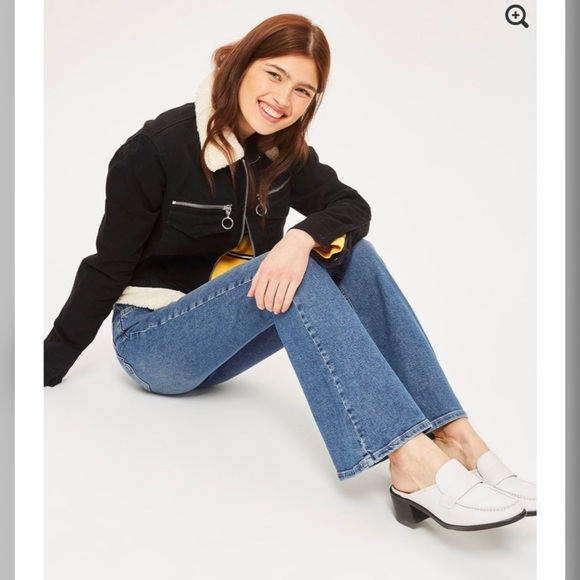jamie flare jeans topshop